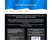 Tablet Screenshot of aftmedical.com